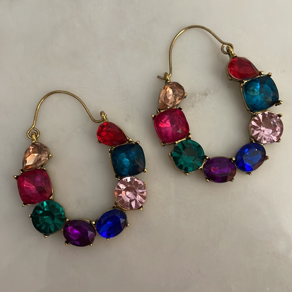 Lovely colorful earrings 💕